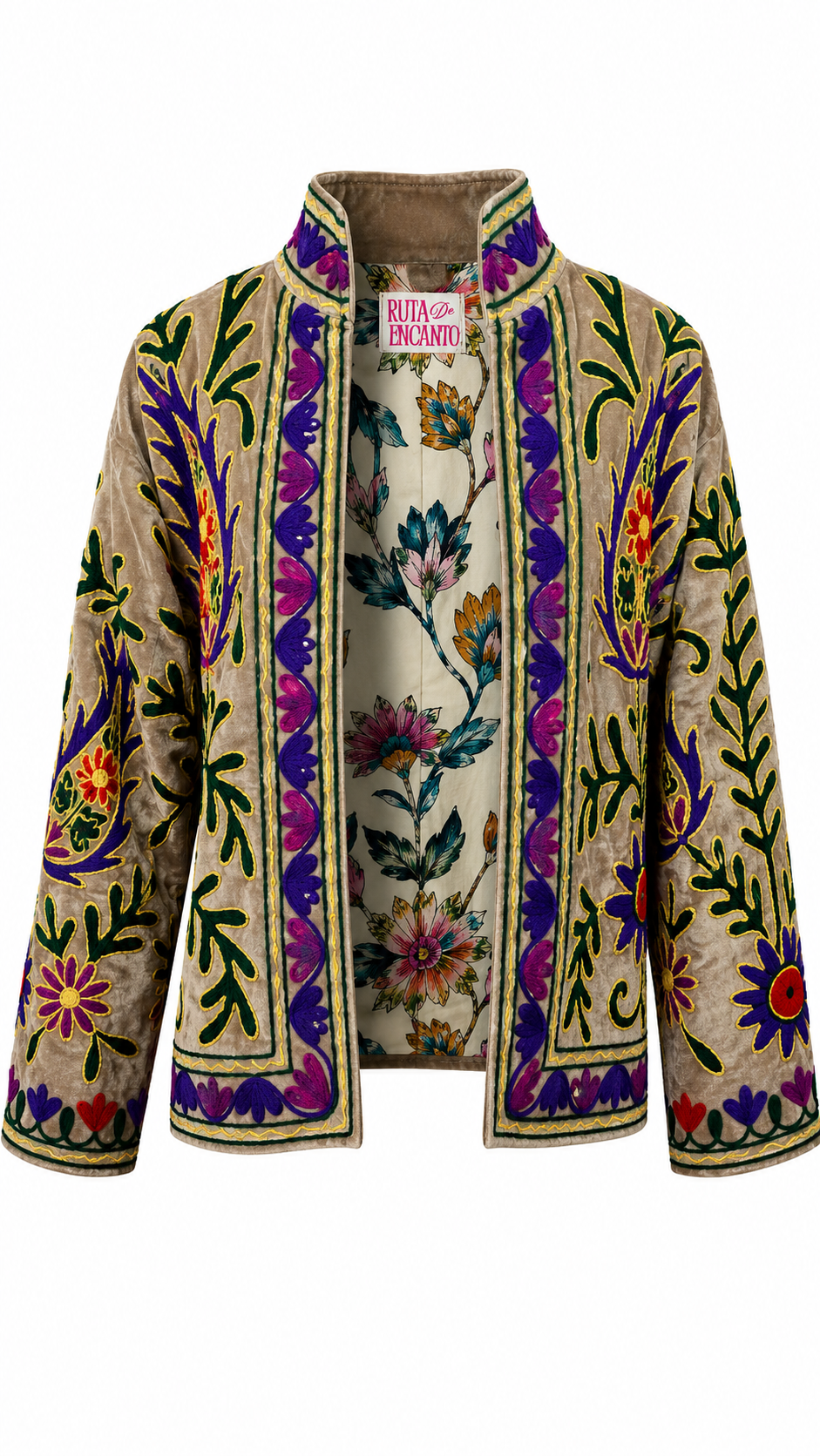Mongolian morado y amarillo