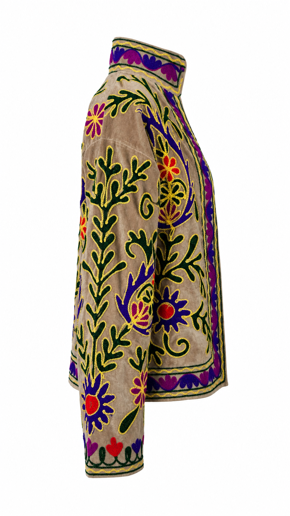 Mongolian morado y amarillo