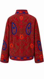 Fuego Roja con Detalles Azules