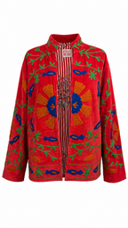 Roja Mandala Flores