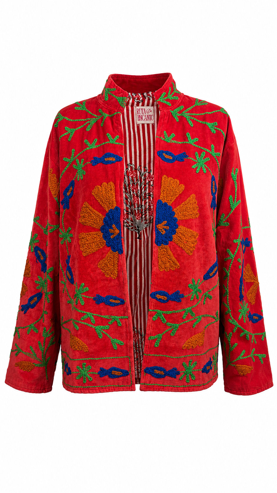 Roja Mandala Flores