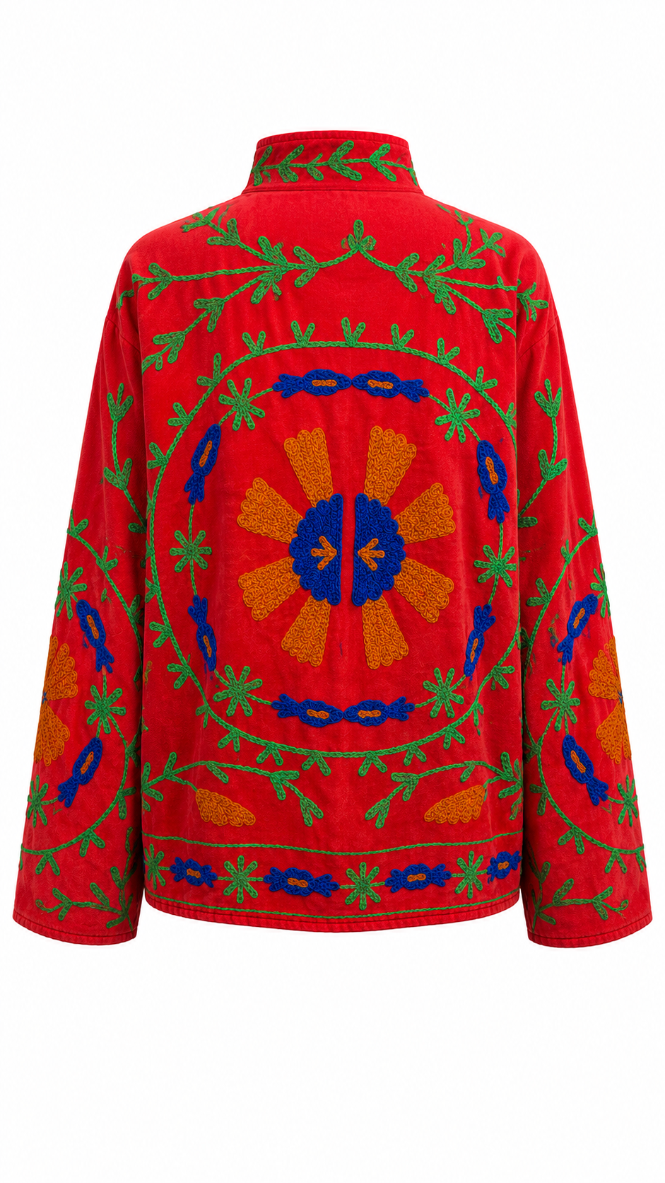 Roja Mandala Flores