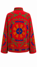 Roja Mandala Flores
