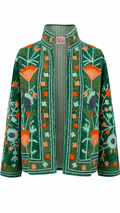 Verde con Flores