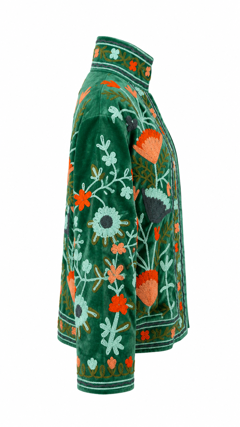 Verde con Flores